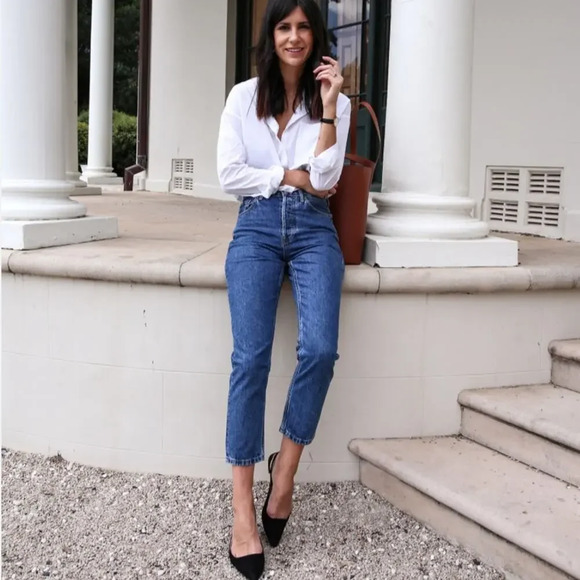 EVERLANE The 90’s Cheeky Straight‎ Jeans size 25 - Picture 6 of 11